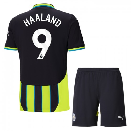 Manchester City Haaland 9 Voetbaltenue Uit 2024-25 - Kind Manchester City Haaland 9 Voetbaltenue Uit 2024-25 - Kind